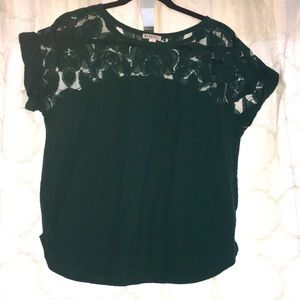 Dark emerald blouse